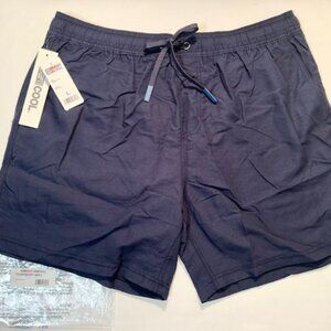32 Degrees Cool Men's Size "Large" 6 - Inch Swim Shorts - Navy Blue
